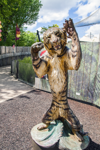London zoo wood tiger
