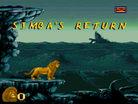The Lion King Game Simba's
		Return